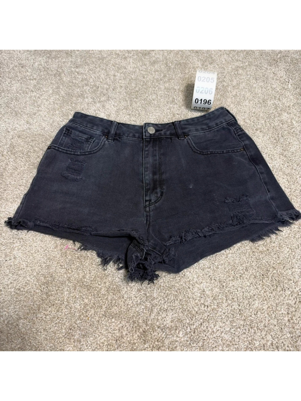 PacSun shorts High rise W/ distressed bottom